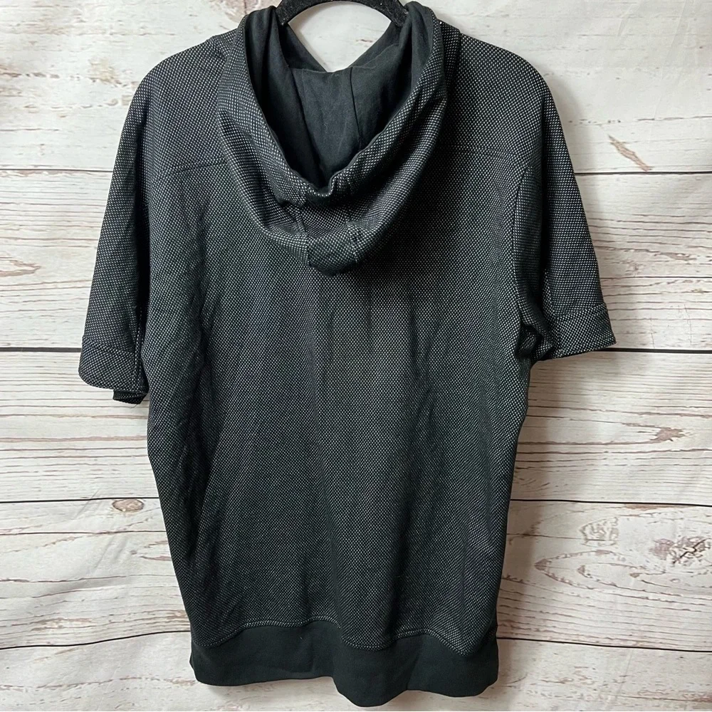NWT Adidas Short Sleeve Hooded Sweatshirt